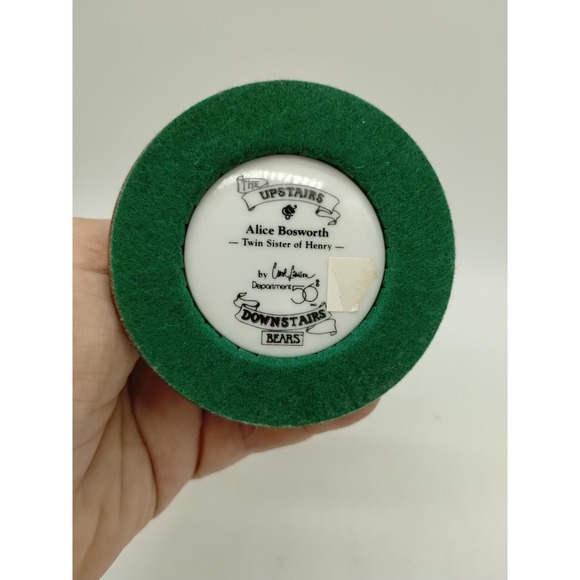 Dept 56 The Upstairs Downstairs Bears Alice Bosworth Twin Sister Of Henry Teddy - Picture 6 of 8